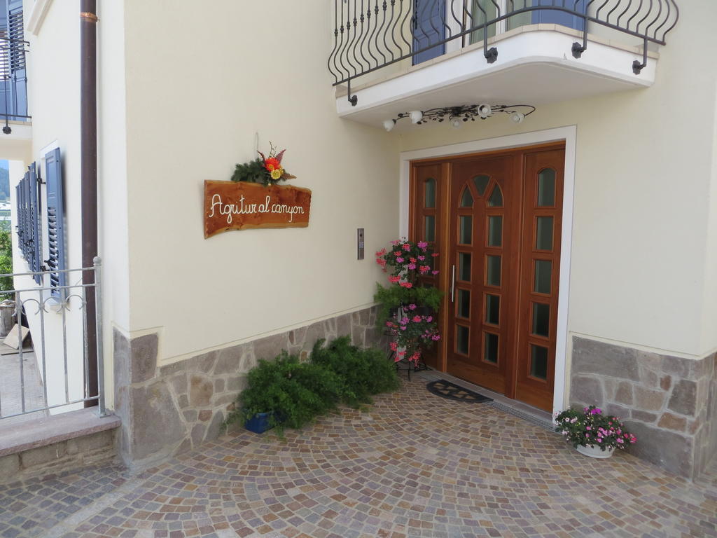 Вилла Agritur Al Canyon Cloz Экстерьер фото